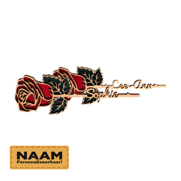 Forever Roos Met Naam - Afbeelding 2