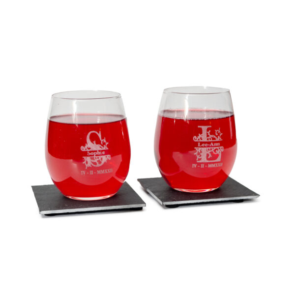 Monogram luxe glas - Afbeelding 2
